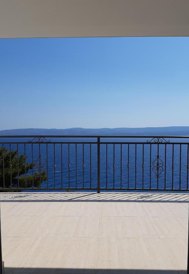 Sea View Apartment Mimice Bagian luar foto